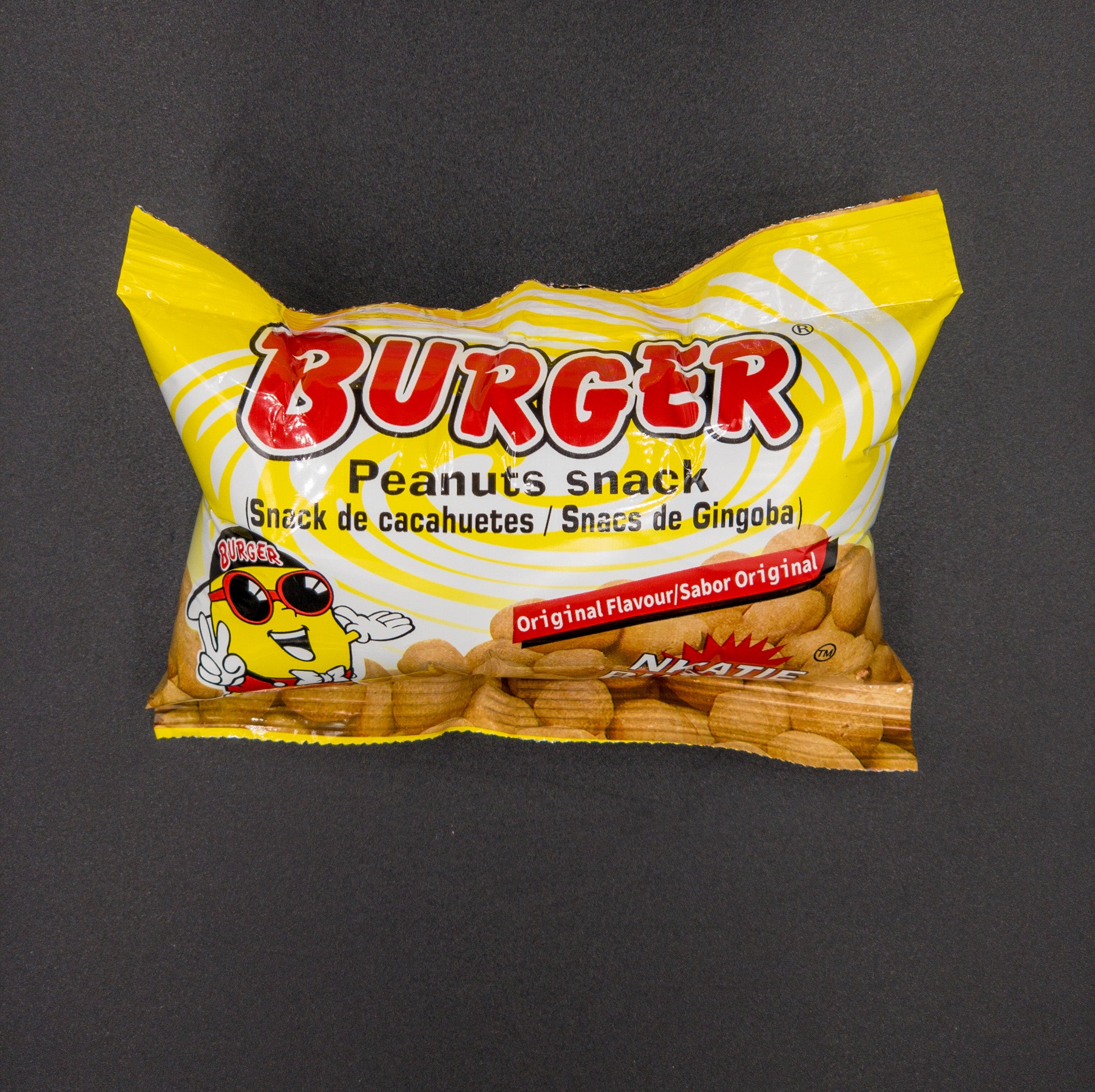Nkatie Burger Peanuts Snack – Original Flavour