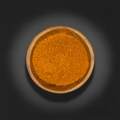 Ground Red Chili Pepper in a wooden bowl